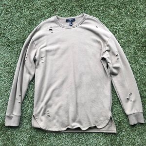 Forever 21 army green sweatshirt